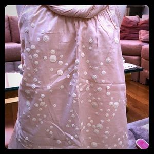 LOFT Tops - Pale Pink Ladies Sequined Summer Ann Taylor Top LOFT Tops - Pale Pink Ladies Sequined Summer Ann Taylor Top